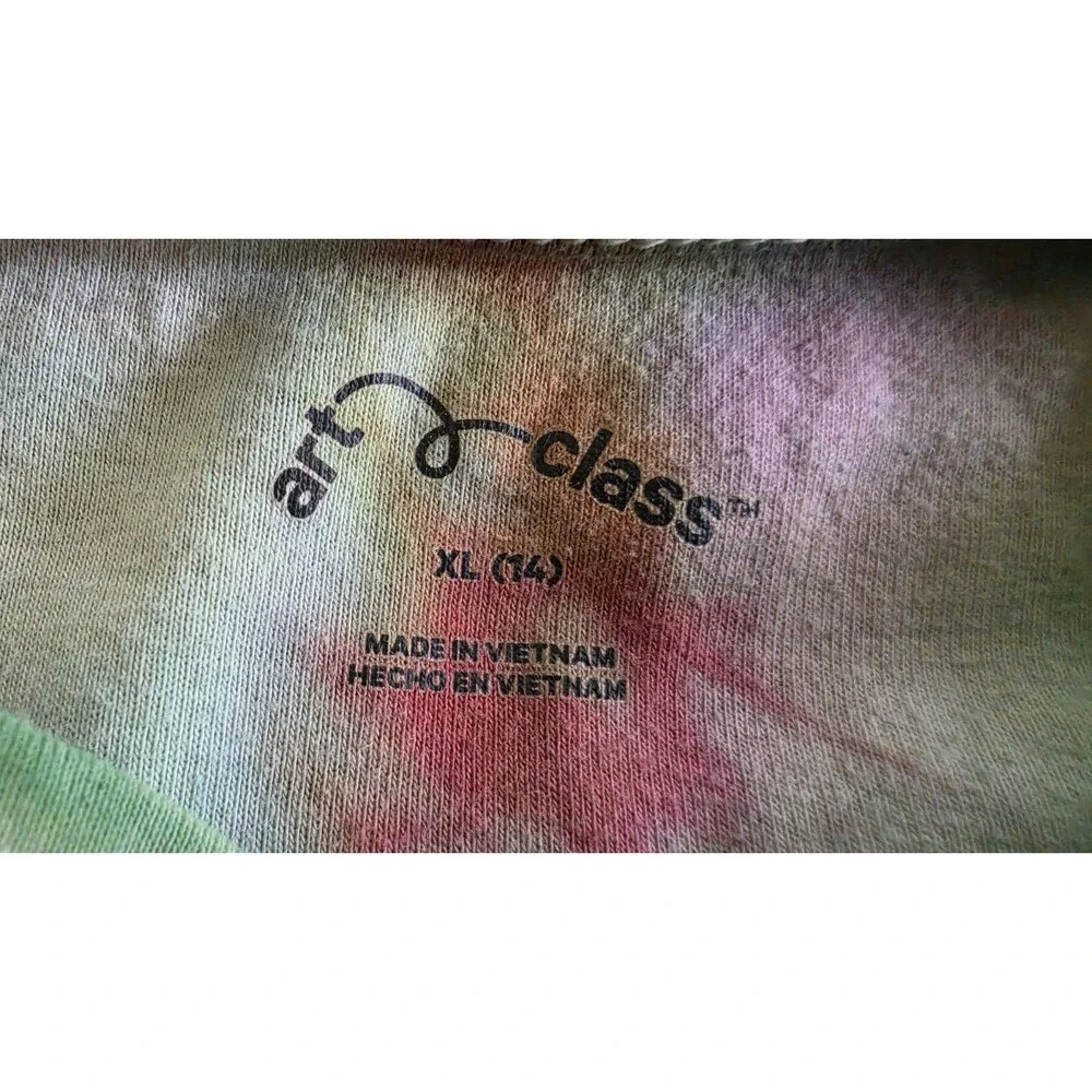 Art Class Girl's Tie Dye T-shirt Size XL (14)